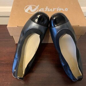 Naturino modena ballerina soft leather flat ballets size 6(EU 36), new 💥